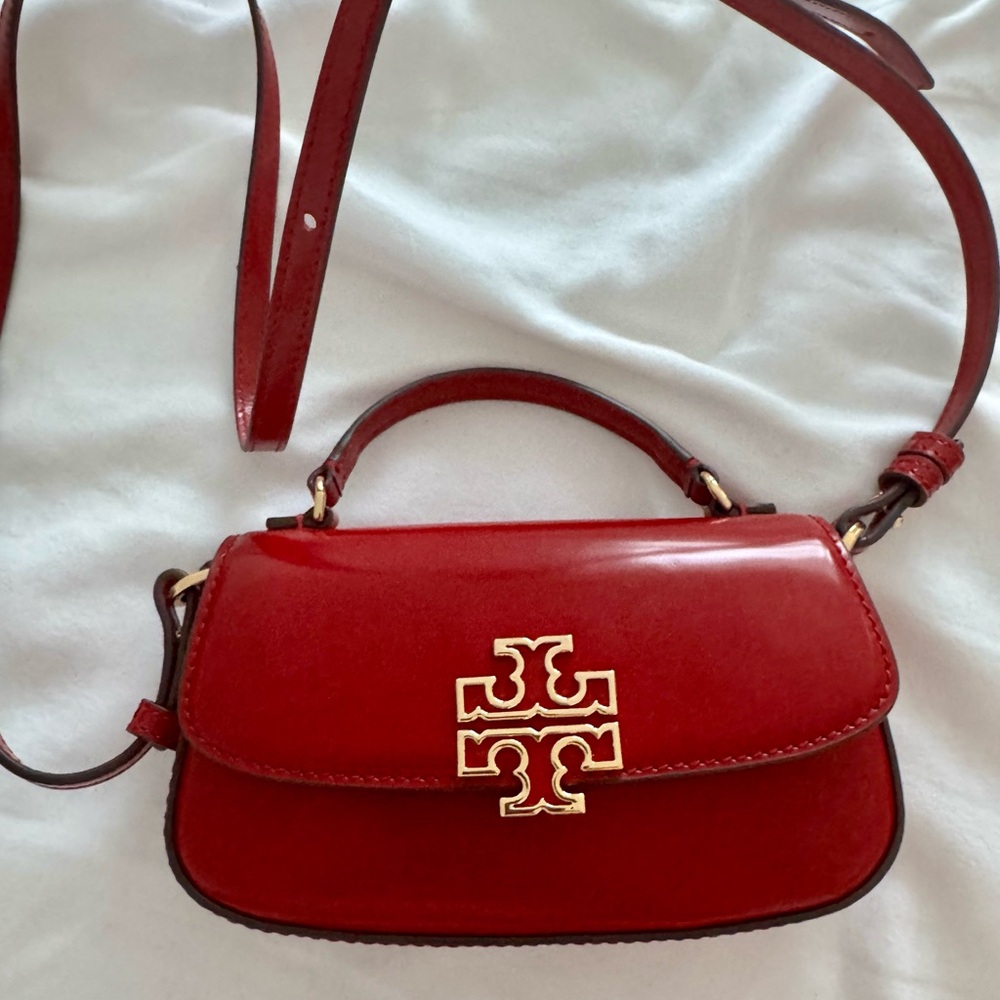 Tory Burch Cherry Red Crossbody Bag